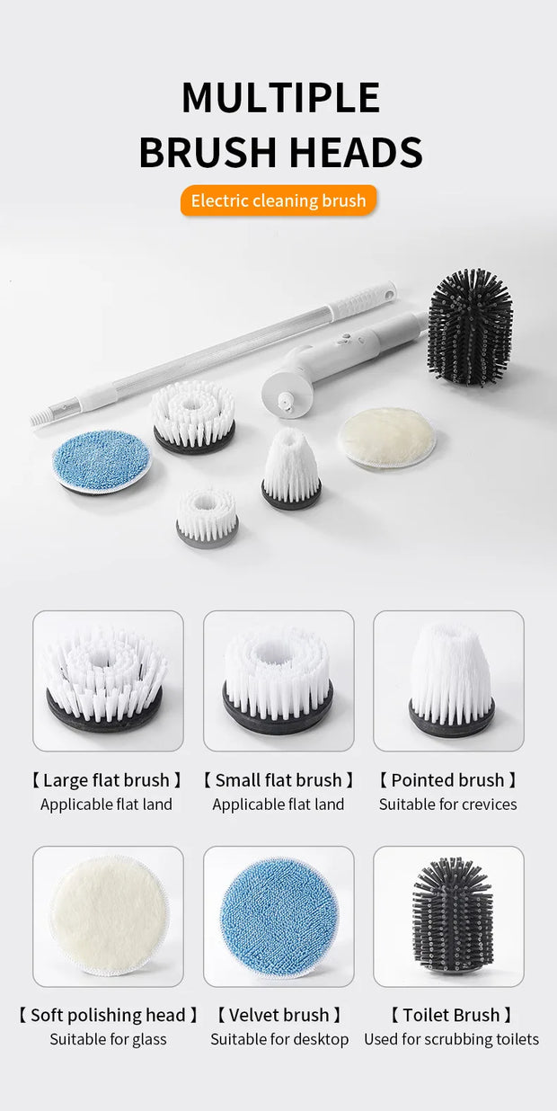 6-in-1 Electric Cleaning Brush