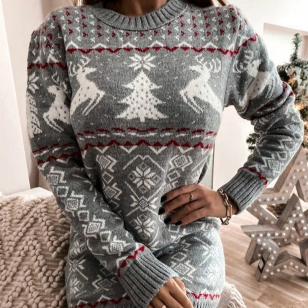 Women’s Christmas Sweater Dress