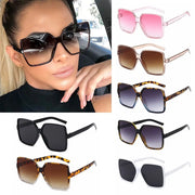 Oversized Retro Square Sunglasses