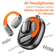 XF31 AI Translator Earbuds – Bluetooth Wireless Headset for ASMR & Sleep