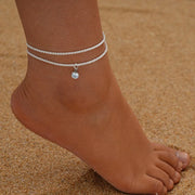 7pcs Bohemian Shell & Starfish Anklet Set