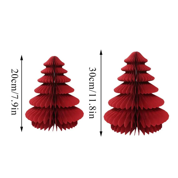 3D Paper Christmas Tree Decor