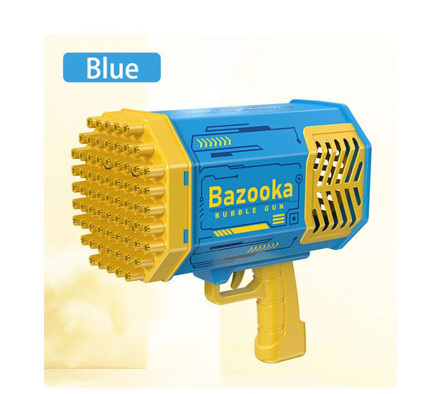69-Hole Light-Up Bubble Gun