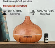 Wood Grain Essential Oil Diffuser
