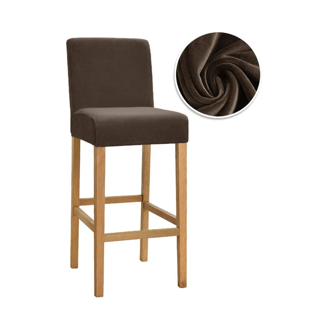 Velvet Fabric Dining Chair Covers