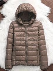Ultralight Hooded Puffer Jacket