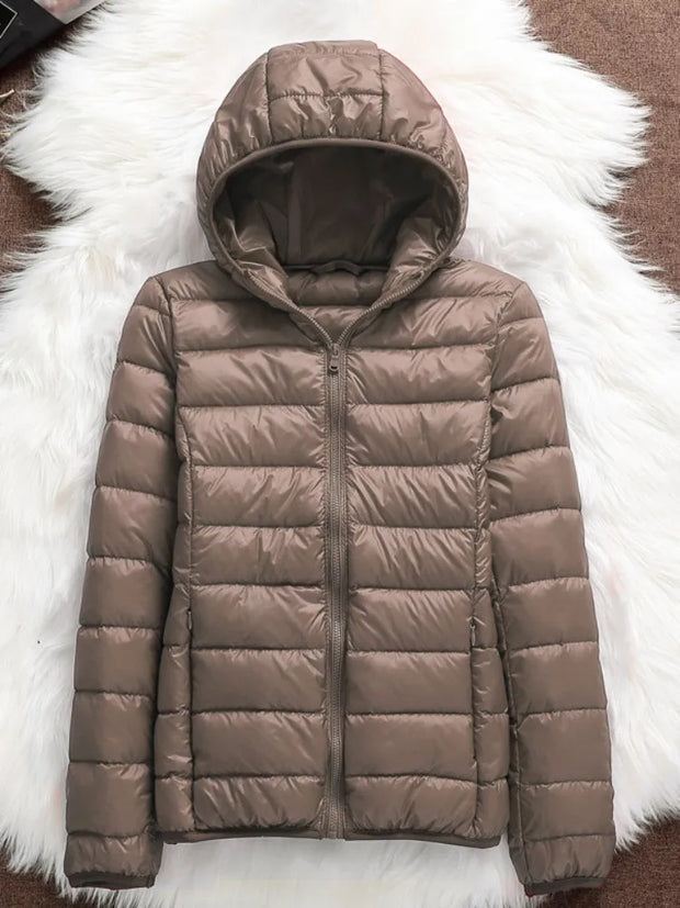 Ultralight Hooded Puffer Jacket
