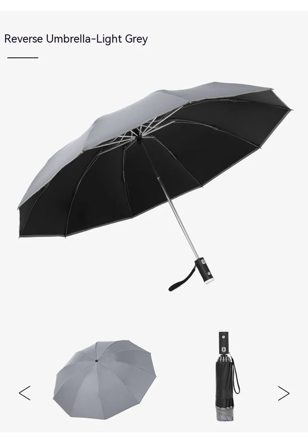 Automatic Reverse Folding Umbrella
