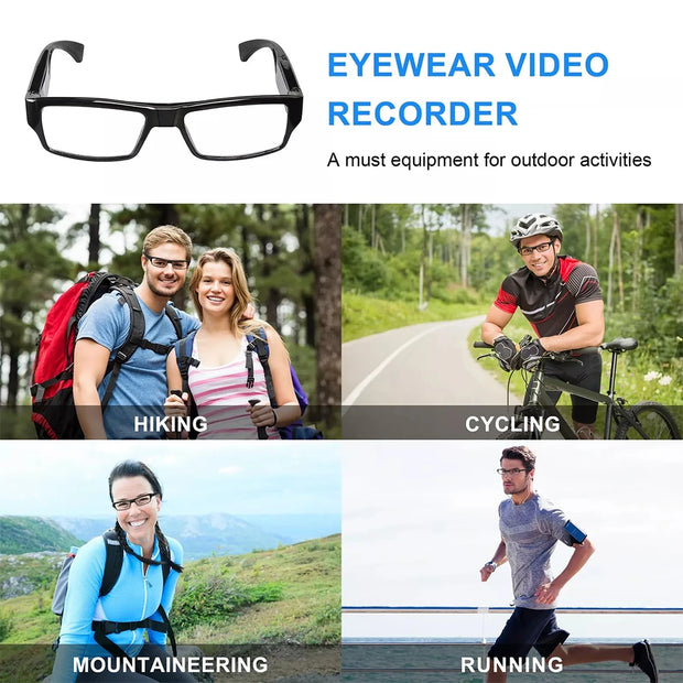 Portable HD Camera Glasses