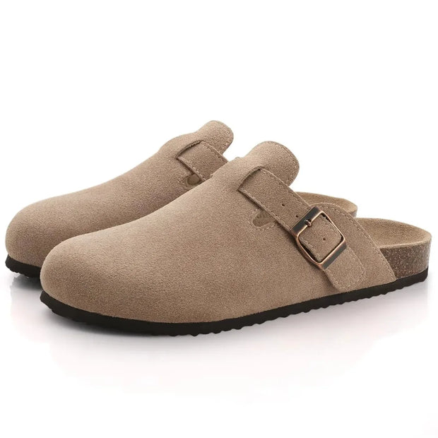 Men’s & Women’s Suede Leather Clogs