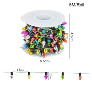 5M Colorful Bulb Garland Decor
