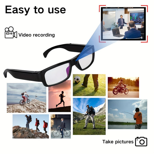 Portable HD Camera Glasses