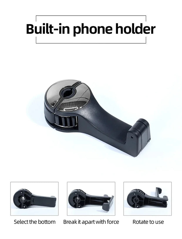 Car Mount Phone Holder Hook