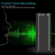 3-in-1 Mini Audio Recorder