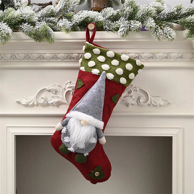 20-Inch Santa Christmas Stockings