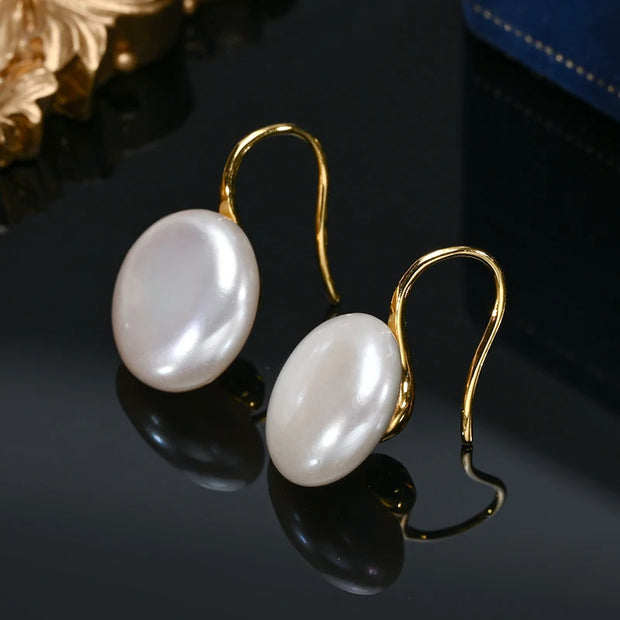 Freshwater Baroque Pearl Earrings