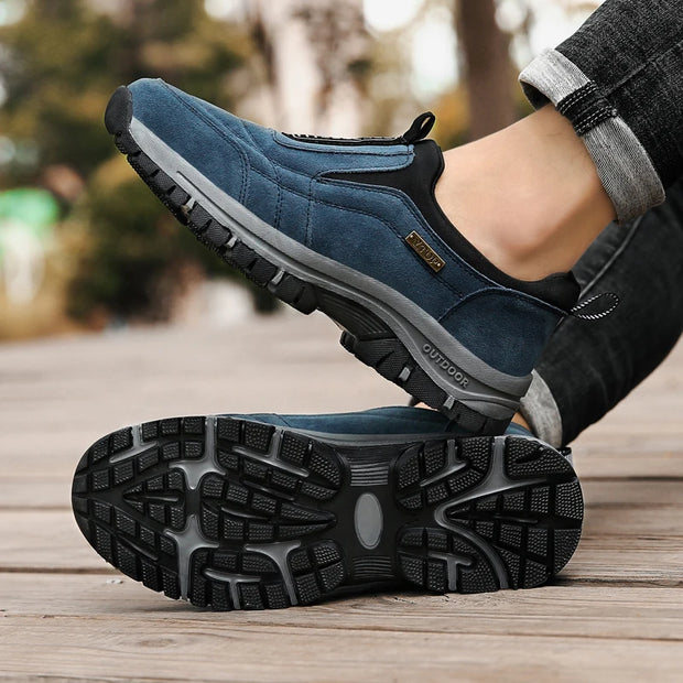 Breathable Suede Hiking Sneakers