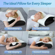 2-in-1 Memory Foam Neck Pillow