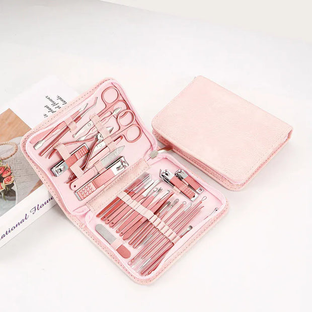 26Pcs Stainless Manicure Kit