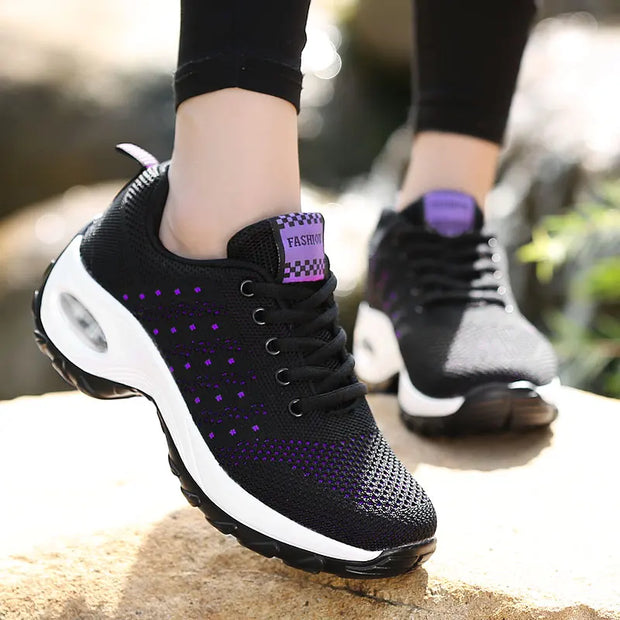 Women’s Breathable Platform Walking Shoes