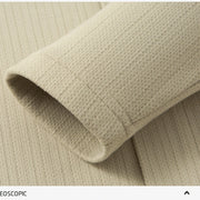 Solid Color V-Neck Shirt