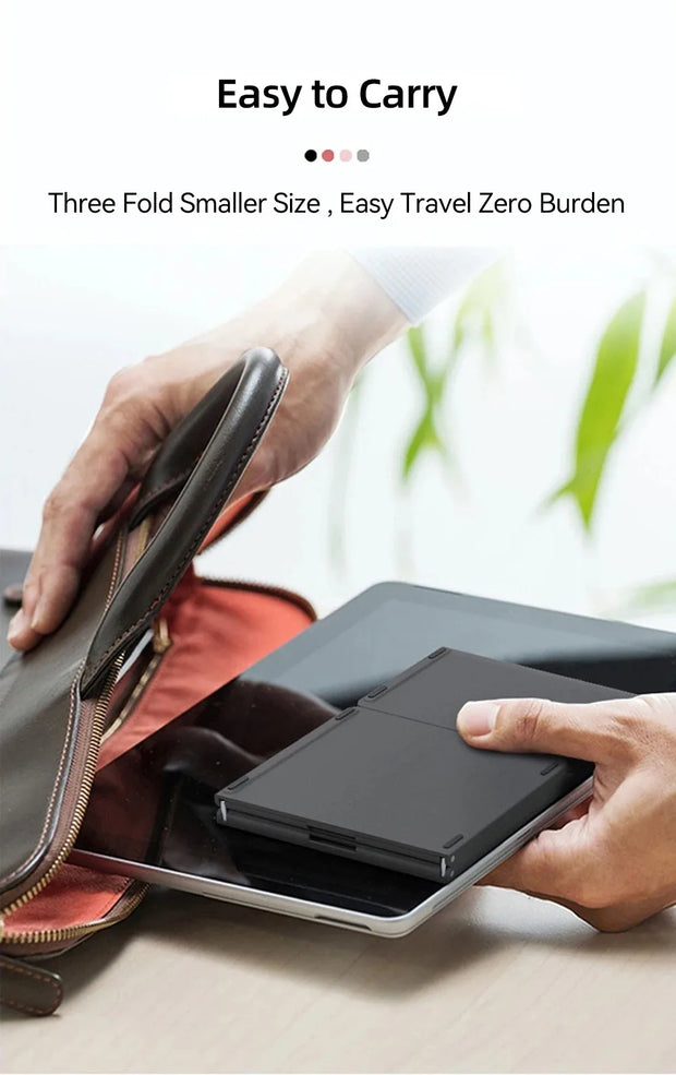 Foldable Wireless Bluetooth Keyboard