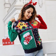 Women's Christmas Knitted Sweater