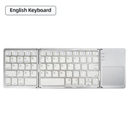 Foldable Wireless Bluetooth Keyboard