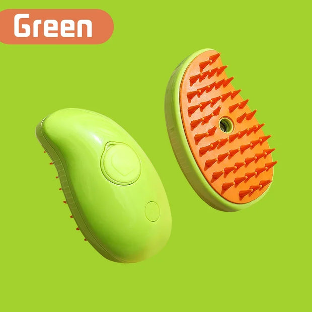 3-in-1 Steam Spray Pet Brush