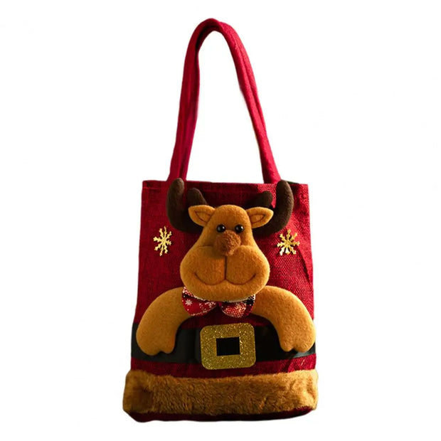3D Cartoon Christmas Gift Bags