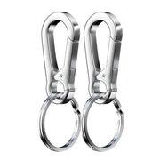5PCS Metal Gourd Buckle Keychain – Durable Carabiner Hooks for Keys & Gear