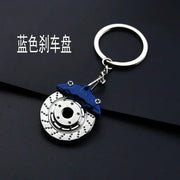 Creative Metal Car Keychain – Turbo, Gearbox & Brake Disc Pendant Gift