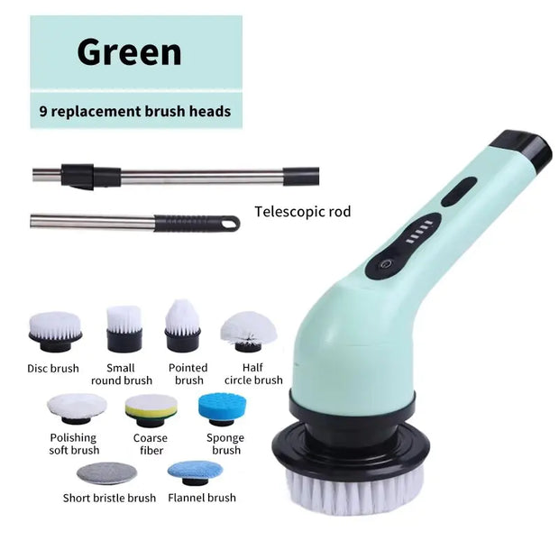 9-in-1 Wireless Electric Cleaning Brush