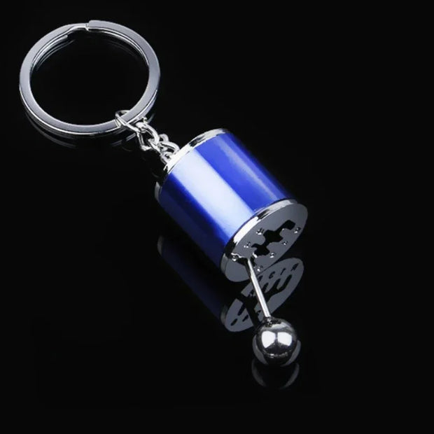 Creative Metal Car Keychain – Turbo, Gearbox & Brake Disc Pendant Gift