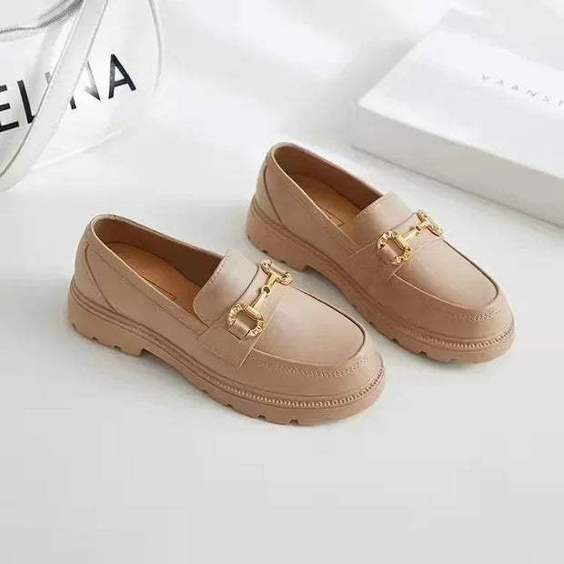 Platform Slip-On Loafers Women