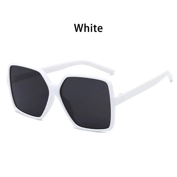 Oversized Retro Square Sunglasses