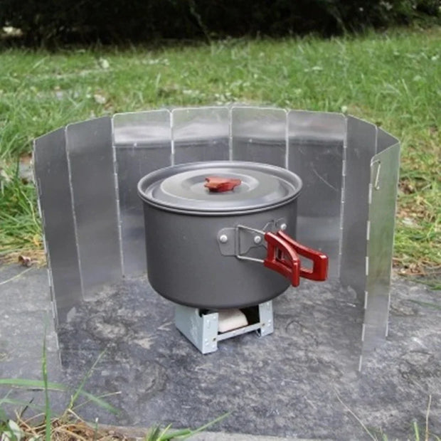 Windproof Screen for Outdoor Camping & Picnic Cooking