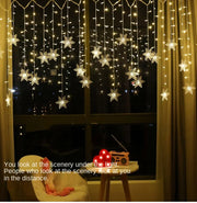3.2M LED Snowflake String Lights