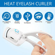 Rechargeable Heated Eyelash Curler