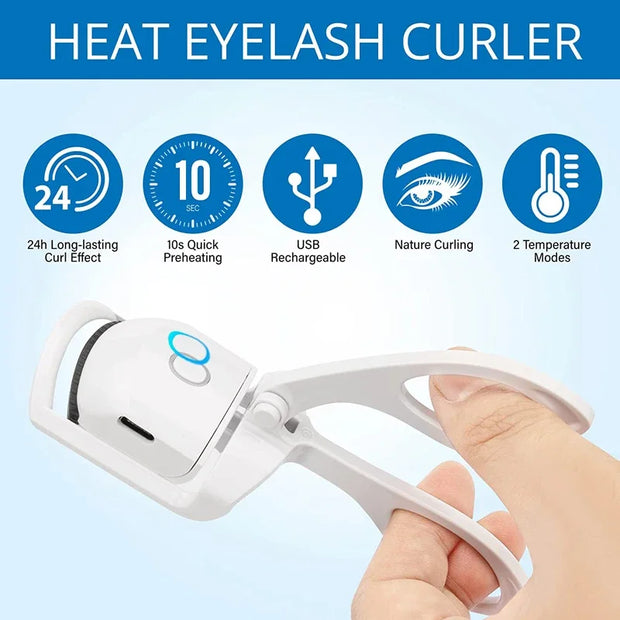 Rechargeable Heated Eyelash Curler