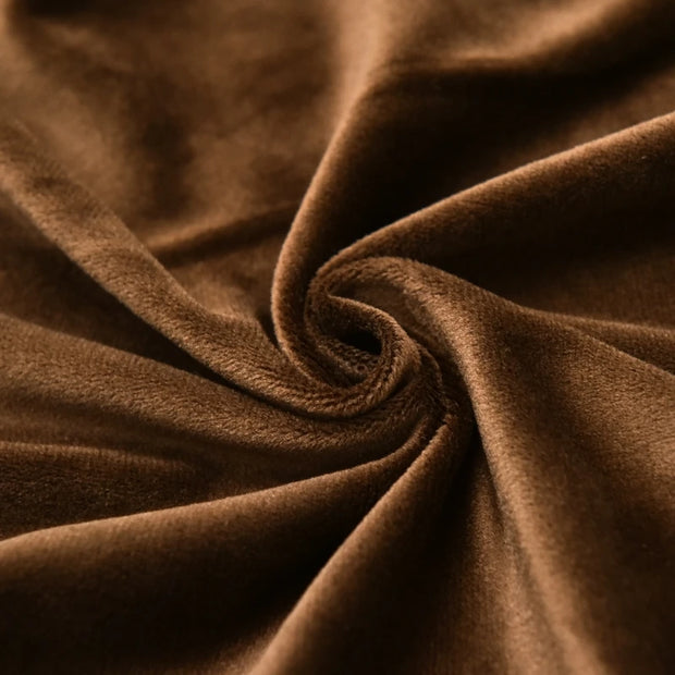 Soft Velvet Stretch Chair Covers