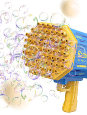 69-Hole Light-Up Bubble Gun