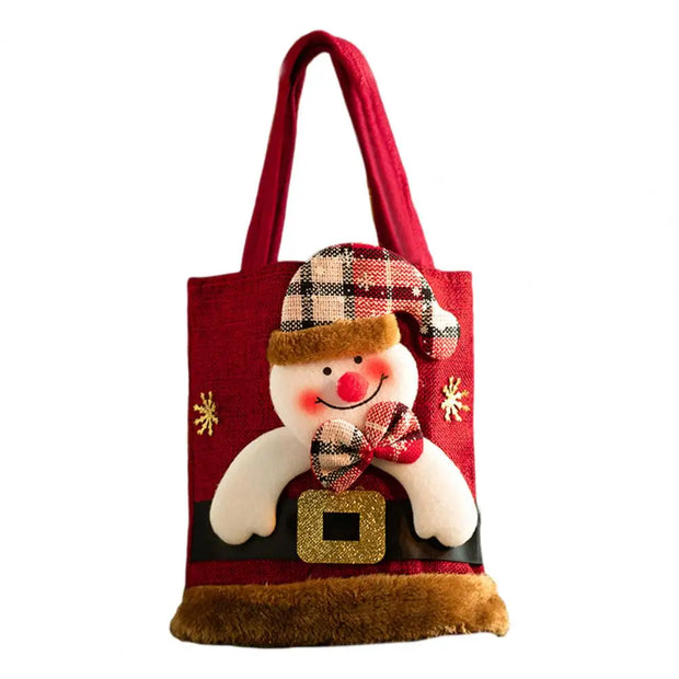 3D Cartoon Christmas Gift Bags
