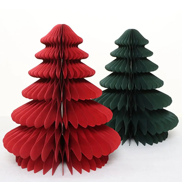 3D Paper Christmas Tree Decor