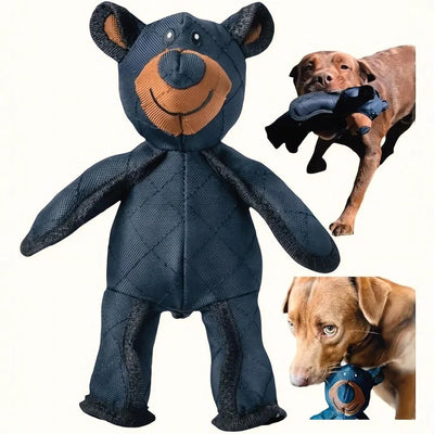 Indestructible Bear Dog Chew Toy