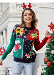Women's Christmas Knitted Sweater