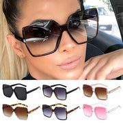 Oversized Retro Square Sunglasses