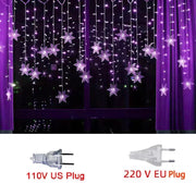 3.2M LED Snowflake String Lights