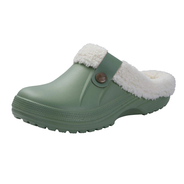 Fuzzy Waterproof Winter House Slippers