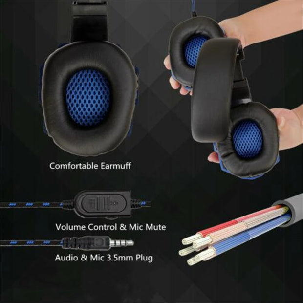 Wired Gaming Headphones with Mic